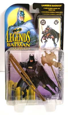 Kenner Legends of Batman Samurai Batman (1995) Sealed Vintage Action Figure MOC — 第 1/4 张图片