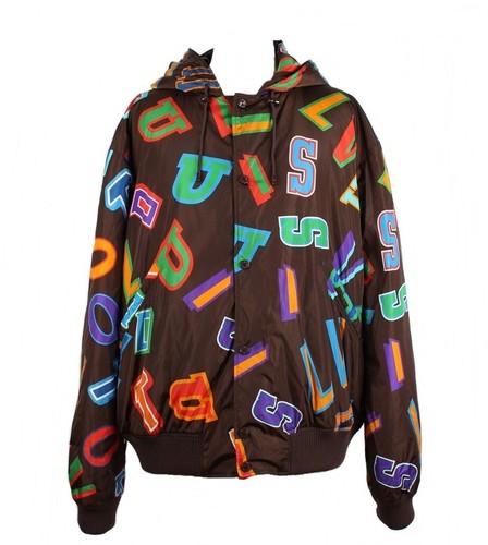 LOUIS VUITTON（LV） Louis Vuitton NBA Letters giacca a vento con cappuccio blusa 54 51244503