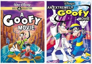 Disney Goofy Double Feature A Goofy Movie & An Extremely Goofy Movie 2 DVD New - Picture 1 of 3