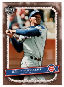 Billy Williams - Chicago Cubs - 2005 UD Classics Baseball # 8 MT
