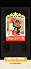 Happy Stroll Sticker - Monopoly Go 5 Stars