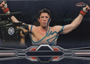 Chael Sonnen Signed 2013 Topps Finest UFC Card #91 Autograph 117 148 159 136 109 - Picture 1 of 12