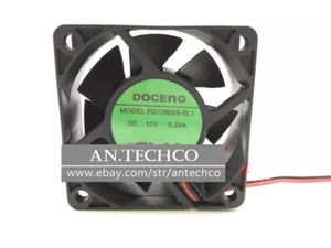 DOCENG FD126025-SL1 12V 0.24A 6cm 6025 power cooling fan - Bild 1 von 2