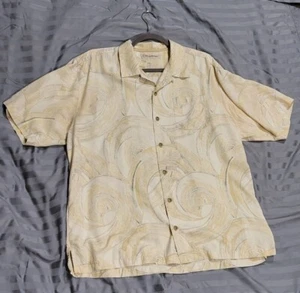 Tommy Bahama 100% Silk Hawaiian Camp Shirt Mens Size XL Short Sleeve Relax - Picture 1 of 7
