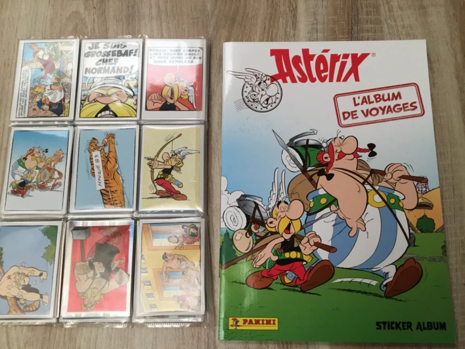 PANINI asterix l album de voyages.  Les 30 cartes et 163 stickers sur 164 - Photo 1/1
