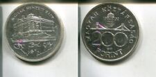 UNGARN 1992 - 200 Forint in Silber, stgl. - Nationalbank