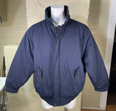 Abrigo chaqueta de invierno recubierto a prueba de agua WEAR GUARD para hombre talla XL azul marino Foto 1 de 4