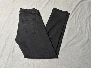 Pantalones de mezclilla OLD NAVY para hombre 31x30 - negros - ajustados incorporados elásticos - Imagen 1 de 11