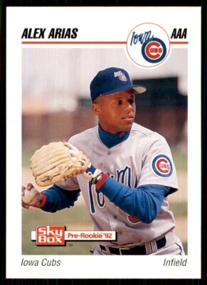 1992 SkyBox AAA Alex Arias Iowa Cubs #96 - Image 1 of 2