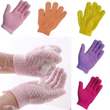 Shower Soap Clean Hygiene Body Scrub Loofah Massage Exfoliating Spa Bath Gloves
