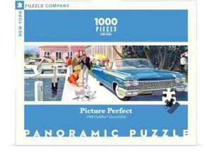 Picture Perfect 1000 Piece Panoramic Jigsaw Puzzle NYPC New - Picture 1 of 2