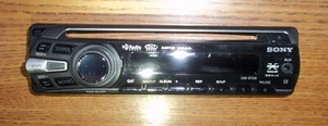 SONY CDX-GT330 FACEPLATE ONLY GOOD CONDITION Untested - Picture 1 of 5