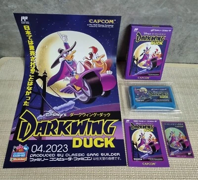 Dark Wing Duck Japan Ver Limited From Classic Game Builder IG Famicom / FC - Image 1 of 4