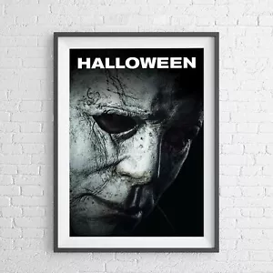 HALLOWEEN (2018) CLASSIC HORROR MOVIE POSTER PICTURE PRINT Sizes A5 to A0 *NEW** - Picture 1 of 14