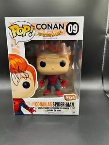 Conan As Spider-Man Signed by Conan O'Brien Funko Pop - Picture 1 of 10