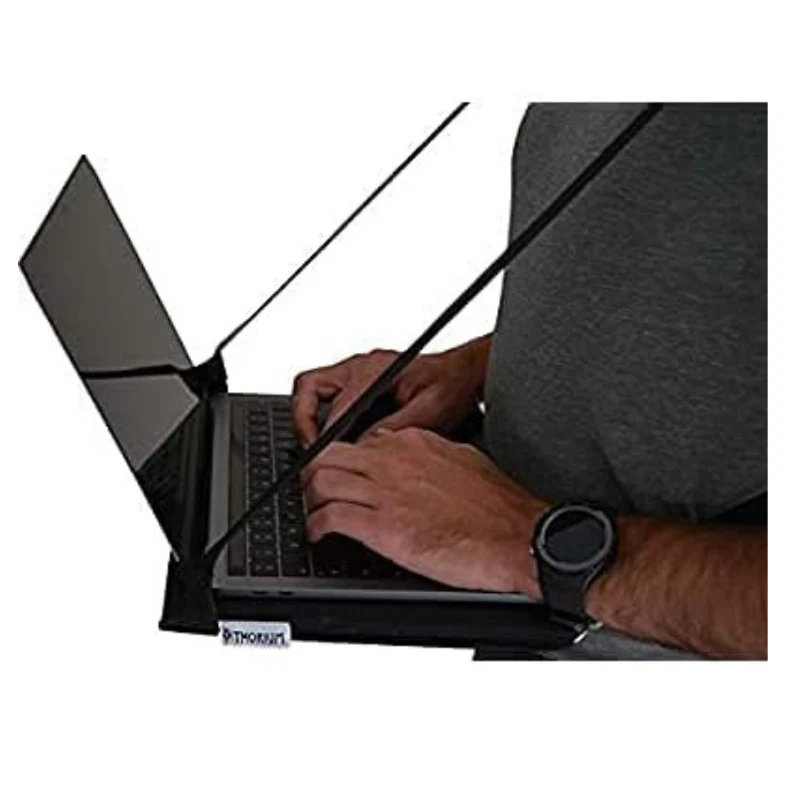 BOB'S INDUSTRIAL SUPPLY Thorium Wearable Laptop Strap Harness Adjustable Walking Safety Standing Laptop