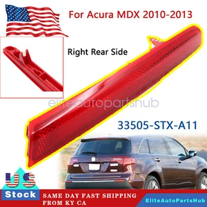 Fit For Acura MDX 2010-2013 33505-STX-A11 Right Rear side Reflector Bumper Trim - Picture 1 of 16