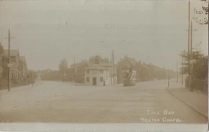 RP POSTCARD TOLL BAR HEATON CHAPEL STOCKPORT 1909 - Picture 1 of 2