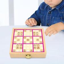 Brain Teaser Game Toy Wooden Sudoku Puzzle Set for Ages 7-14 Years Boy Girl