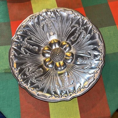 Винтажная чаша для подсолнечника Wilton Armetale 11,5 дюйма - Изображение 1 из 4