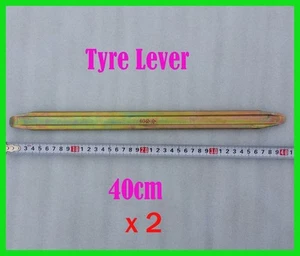 2X 40cm Tyre Tire Lever Tool Spoon Motorcycle Pit Dirt Bike ATV Honda Kawasaki - Picture 1 of 2