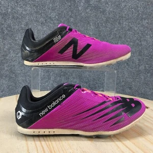 New Balance Shoes Womens 8.5 500 Series V6 Spikes Low Sneakers WMD500P6 Purple - Picture 1 of 18