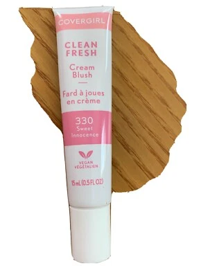 covergirl clean fresh cream blush 330 sweet innocence Y - Image 1 of 3