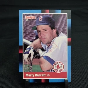Donruss '88 Marty Barrett #276 Boston Red Sox Baseball Card 1987-88 (1A427) - Foto 1 di 3