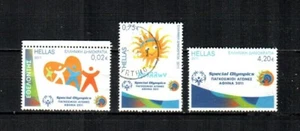 GREECE Scott's 2477, 2480-81 ( 3v ) Special Olympics F/VF Used ( 2011 ) - Picture 1 of 1
