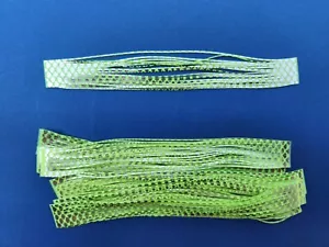 10 Gonna silicone cromata argento Chartreuse materiale linner esca maschera esca esca esca esca esca esca - Foto 1 di 1