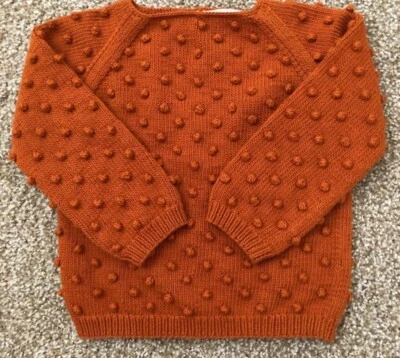 Suéter palomitas de algodón Pima Misha and Puff niños 4 años Foto 1 de 3