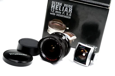 Voigtlander ULTRA-Wide HELIAR 12mm f5.6 Lens L39 mount & Viewfinder for Bessa - Image 1 of 4
