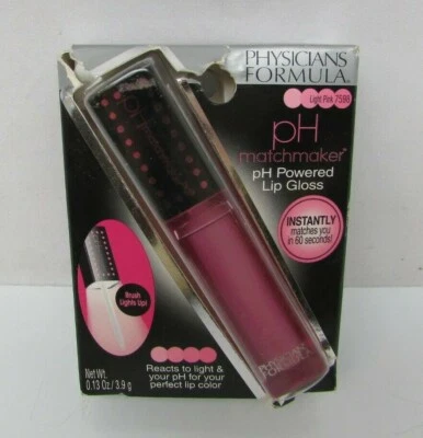 Physicians Formula pH Matchmaker Powered Lip Gloss Light Pink 7598 .13 oz NEW - Image 1 of 4