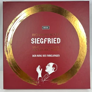 Richard Wagner Siegfried Wiener Philharmoniker George Solti Box Set Like New - Picture 1 of 10