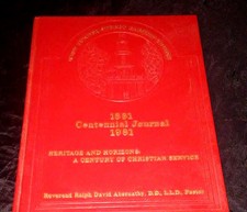 Raro Afro-americano Livro de Capa Dura Livro W. Hunter St. Igreja Batista 1881-1981 Atlanta ga..