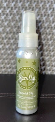 НОВЫЙ комнатный спрей Scentsy аромат Imperial City 2,7 жидкой унции РЕДКИЙ РЕДКИЙ РЕДКИЙ снят с производства - Изображение 1 из 4