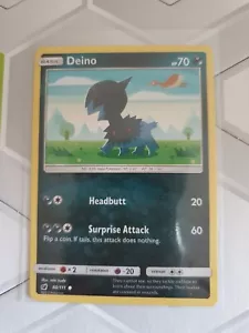 Deino Pokemon Card - Picture 1 of 1