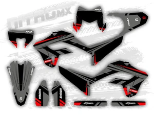 Kit Gráficos Se Adapta a Honda CRF 300L 300M 2021 2022 2023 2024 Calcomanías Pegatinas - Imagen 1 de 1
