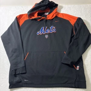 New York Mets Nike Hooded Sweatshirt Size XL - Picture 1 of 15