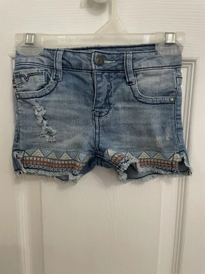 Pantalones cortos de mezclilla Vigoss azul 2T Foto 1 de 3
