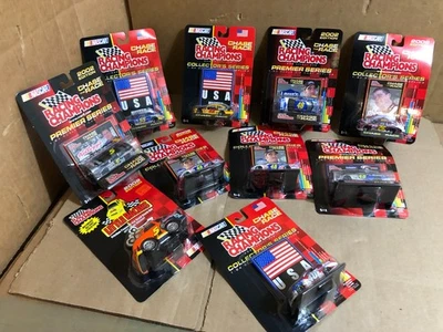 Lot of 10 Racing Champions NASCAR 1:64 Diecast Stock Cars NEW Vintage 96’-97’ - Image 1 of 4