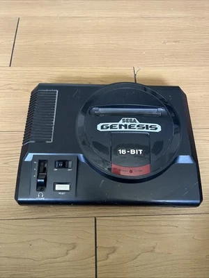 SEGA Genesis MK-1601 16-Bit Black Home Console Only Parts Only - Image 1 of 4