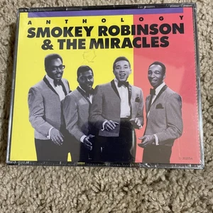 Smokey Robinson & The Miracles Anthology 2 CD Motown 1986 BMG Club Ed NEW SEALED - Picture 1 of 5