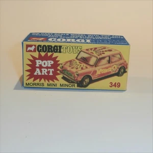 Corgi Toys  349 Morris Mini Mostest Pop Art Repro Box - Picture 1 of 4