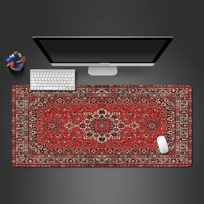 Persian Mouse Pad Large Xxl Big Office Carpet Mouse Mats Gamer Rug Desk Accessor - Image 1 of 4