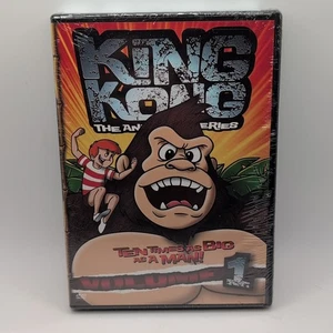 King Kong The Animated Series  Volume 1 One DVD BRAND NEW SEALED - Imagen 1 de 4