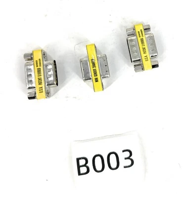 9针RS-232 DB9公对公M/M F/F串行电缆性别转换器接头适配器 — 第 1/3 张图片