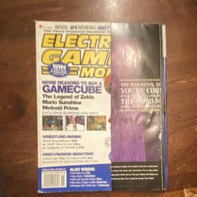 Electronic Gaming Monthly Issue 148 November 2001, Zelda, Mario, Metroid