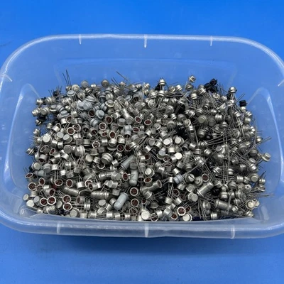 Vintage riesiges Konvolut Germanium Transistor 1000er Vintage Altbestand Radio Teile. - Bild 1 von 4