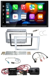 Kenwood DAB USB Bluetooth 2DIN Lenkrad Autoradio für Opel Corsa D matt-chrom 09- - Bild 1 von 13